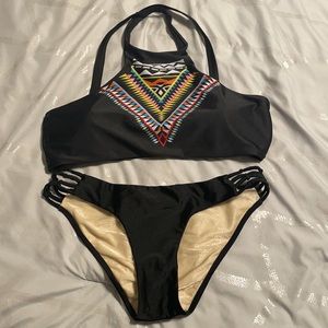 High neck bikini!